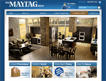 Tablet Screenshot of buymaytag.ca